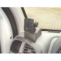 Resim Navi-Konsole HR für Citroën Jumper, ab Bj. 04/2002 bis 08/2006, BLACK, Kunstleder