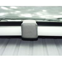 Immagine di Monitor-Konsole für Ford Transit Connect / Tourneo Connect, ab Bj. 2003 bis 2009, BLACK, Kunstleder