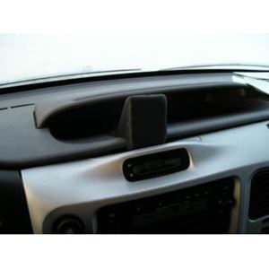 Immagine di Monitor-Konsole für Ford Transit, ab Bj. 03/2000 bis 06/2006 , BLACK, Kunstleder