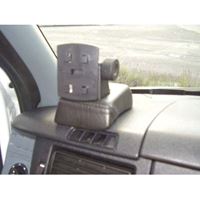 Resim Navi-Konsole HR für Ford Transit , ab Bj. 06/2006 bis 12/2013, BLACK, Kunstleder