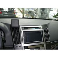 Immagine di Monitor-Konsole für Hyundai ix55, ab Bj. 11/2008, BLACK, Kunstleder