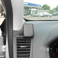 Immagine di Monitor-Konsole für Hyundai i40, ab Bj. 09/2011-, BLACK, Kunstleder