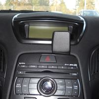 Immagine di Monitor-Konsole für Hyundai Genesis Coupe, ab Bj. 10/2010-, BLACK, Kunstleder