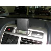 Immagine di Monitor-Konsole für KIA Sportage, ab Bj. 11/2004 bis 05/2010, BLACK, Kunstleder