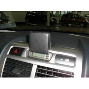 Immagine di Monitor-Konsole für KIA Sportage, ab Bj. 11/2004 bis 05/2010, BLACK, Kunstleder