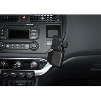 Resim Navi-Konsole HR für Lancia Delta III (Typ 844), ab Bj. 2008-, BLACK, Kunstleder