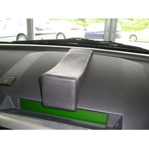 Resim Monitor-Konsole für Mazda 5, ab Bj. 06/2005 bis 12/2007, BLACK, Kunstleder
