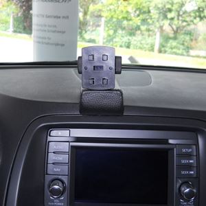 Bild von Navi-Konsole HR für Mazda CX-5, ab Bj. 04/2012-, BLACK, Kunstleder