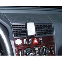 Resim Monitor-Konsole für Mercedes C-Klasse (W202), ab Bj. 1993 - 2000, BLACK, Kunstleder