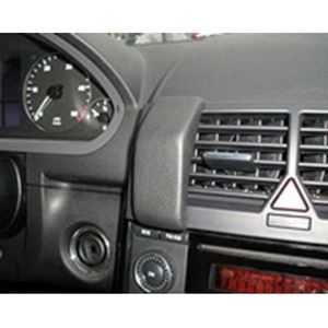 Resim Monitor-Konsole für Mercedes A-Klasse, ab Bj. 09/2004-, BLACK, Kunstleder