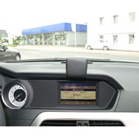 Resim Monitor-Konsole für Mercedes C-Klasse (W204) FACELIFT, ab Bj. 03/2011, BLACK, Kunstleder
