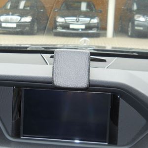 Resim Monitor-Konsole für Mercedes B-Klasse (W246), ab Bj. 10/2011, BLACK, Kunstleder