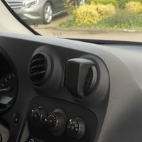 Resim Monitor-Konsole für Mercedes V-Klasse (V447), ab Bj. 05/2014, BLACK, Kunstleder