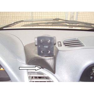 Resim Navi-Konsole HR für Mercedes Sprinter, ab Bj. 2000 bis 04/2006, BLACK, Kunstleder