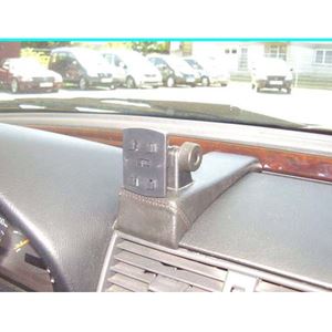 Resim Navi-Konsole HR für Mercedes C-Klasse (W202), ab Bj. 1993 bis 2000, BLACK, Kunstleder - NICHT passend bei CLASSIC-Ausstattung