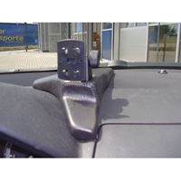 Resim Navi-Konsole HR für Mercedes C-Klasse (W204), ab Bj. 03/2007 bis 02/2011, BLACK, Kunstleder