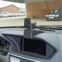 Resim Navi-Konsole HR für Mercedes E-Klasse (W212), ab Bj. 03/2009 , BLACK, Kunstleder