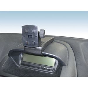 Resim Navi-Konsole HR für Mitsubishi Carisma ab Bj. 1996 bis 1999 , BLACK, Kunstleder