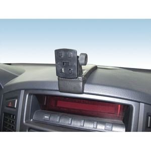 Resim Navi-Konsole HR für Mitsubishi Pajero VI ab Bj. 02/2007 , BLACK, Kunstleder
