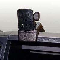 Resim Navi-Konsole HR für Nissan Pulsar ab Bj. 10/2014-, BLACK, Kunstleder