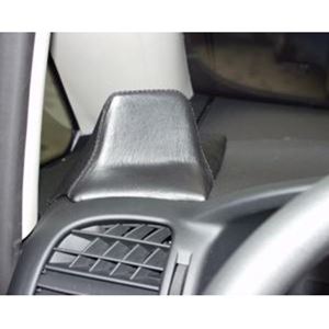 Immagine di Monitor-Konsole für Opel Zafira, ab Bj. 1999 bis 06/2005, BLACK, Kunstleder
