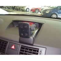 Resim Navi-Konsole HR für Opel Meriva, ab Bj. 2003 bis 05/2010, BLACK, Kunstleder (Nur für Meriva mit kleinem Radio-Display!)