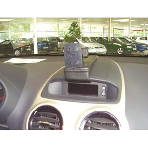 Resim Navi-Konsole HR für Opel Corsa D, ab Bj. 10/2006-, BLACK, Kunstleder (Nur für Corsa mit kleinem Radio-Display!)