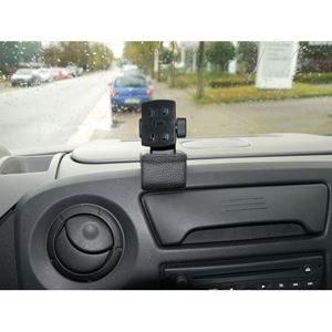 Resim Navi-Konsole HR für Nissan NV400 (Interstar), ab Bj. 04/2010, BLACK, Kunstleder