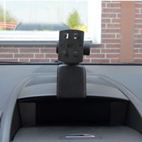 Resim Navi-Konsole HR für Opel Zafira C TOURER, ab Bj. 2012-, BLACK, Kunstleder