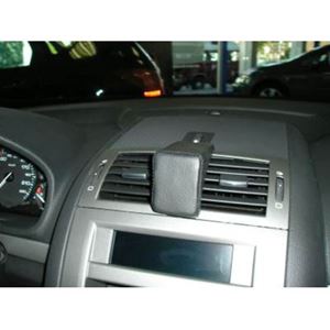 Resim Monitor-Konsole für Peugeot 407, ab Bj. 2004-, BLACK, Kunstleder