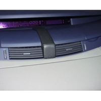 Resim Monitor-Konsole für Renault Espace IV Phase 1, ab Bj. 10/2002 bis 03/2006, BLACK, Kunstleder