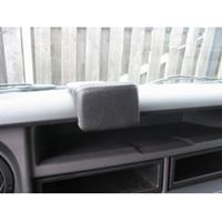 Resim Monitor-Konsole für Opel Movano, ab Bj. 11/2003 bis 03/2010, KLEIN, BLACK, Kunstleder