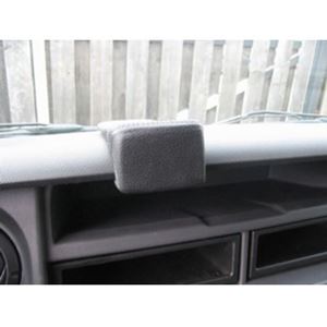 Resim Monitor-Konsole für Opel Movano, ab Bj. 11/2003 bis 03/2010, KLEIN, BLACK, Kunstleder