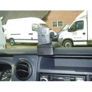Resim Navi-Konsole HR für Opel Movano, ab Bj. 11/2003 bis 03/2010, BLACK, Kunstleder