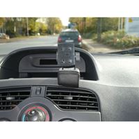 Resim Navi-Konsole HR für Renault Kangoo, ab Bj. 04/2009, BLACK, Kunstleder
