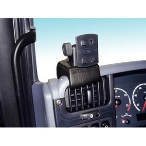 Resim Navi-Konsole HR für Scania R-Serie, Bj. 03/2004-, BLACK, Kunstleder