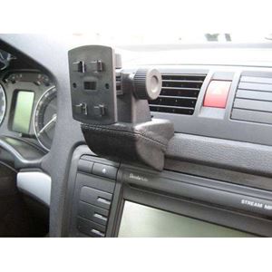 Resim Navi-Konsole HR für Skoda Octavia II (1Z), ab Bj. 05/2004, BLACK, Kunstleder
