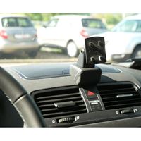Resim Navi-Konsole HR für Skoda Fabia III, ab Bj. 11/2014-, BLACK, Kunstleder