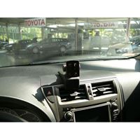 Resim Navi-Konsole HR für Subaru Trezia ab Bj. 03/2011-, BLACK Kunstleder