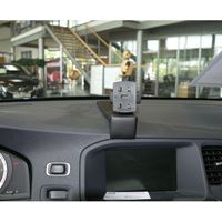 Resim Navi-Konsole HR für Volvo V60 ab Bj. 2010-, BLACK, Kunstleder