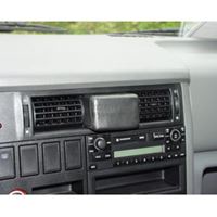 Resim Monitor-Konsole für VW T4 Caravelle / Multivan, ab Bj. 95- undVW T4 Transporter ab 01/1996 Konsole für NAVI-MONITOR, BLACK, Kunstleder