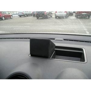 Resim Monitor-Konsole für VW Caddy, ab Bj. 2004- , BLACK, Kunstleder