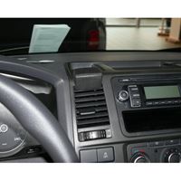 Resim Monitor-Konsole für VW T5 Multivan, ab Bj. 12/2009, BLACK, Kunstleder