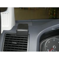 Resim Monitor-Konsole für VW T5 Multivan, ab Bj. 2003- (auch ab 2009), BLACK, Kunstleder