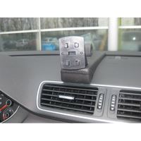 Resim Navi-Konsole HR für VW PASSAT (B6), ab Bj. 03/2005 bis 09/2010 und VW PASSAT (B7) ab 10/2010 (Nur für Fahrzeuge MIT manueller Klimaanlage) , BLACK, Kunstleder