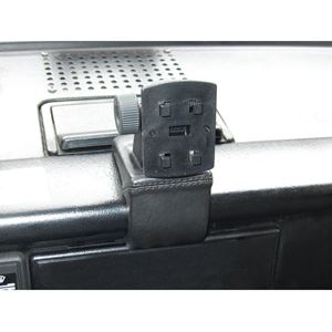 Resim Navi-Konsole HR für VW TRANSPORTER T3 bis 07/1992 , BLACK, Kunstleder