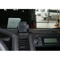 Resim Navi-Konsole HR für VW T5 TRANSPORTER ab Bj. 10/2009-, BLACK, Kunstleder