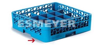 Afbeelding van Carlisle Tassengrundkorb, 50 x 50 cm, blau,