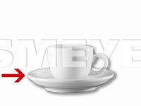 Bild von Espressotasse untere, Durchmesser: 120 mm,