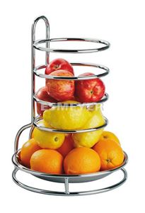 Resim ETAGÈRE FRUITS BUFFET - Edelstahl poliert -